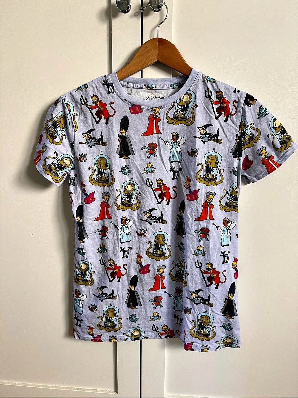 Cakeworthy x The Simpsons "Treehouse of Horror" All-Over Print AOP T-Shirt tee